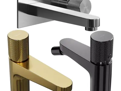 Faucet Set Omnires Contour 3D model