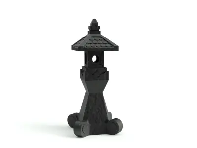 Vintage Garden Light 2 3D print model