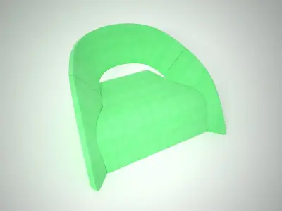 06 YELLER CHAIR 3D model