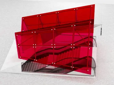 Subway Entarnce 3D model