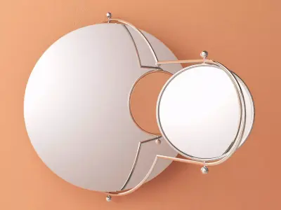 Orbit Wall Mirror Free 3D model