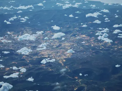 Tegucigalpa Honduras City Landscape 3D Model 3D model