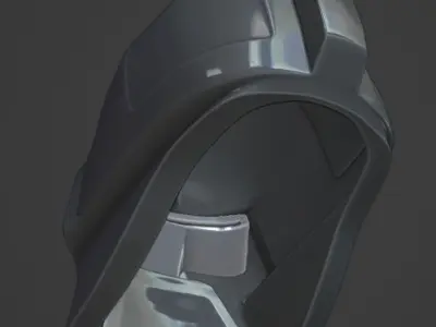 Cylon Helmet BattleStar Galactica 1978- only Helmet 3D print model