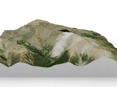 Mount Elbert 3D model