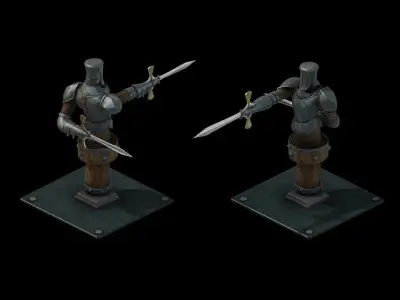 Wicked Creator - Training dummy 3D model