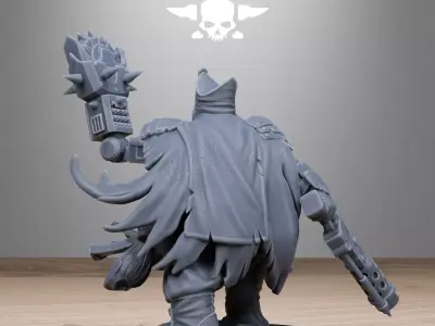  Corrupted Guard - Unholy Priest 3D print model
