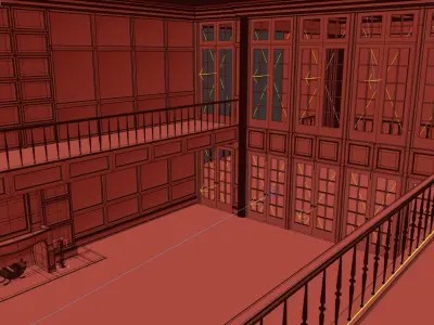 Beyonce and Jay Z house hamptons house 3D model