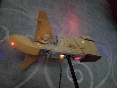 Star Wars - Hounds Tooth Ship Bossk Bounty Hunter 3D print model