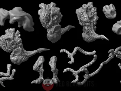 Xenoteras Poisoners 3D print model