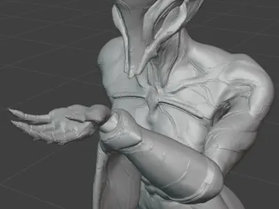 Ember Heirloom Warframe Air Kiss 3D print model