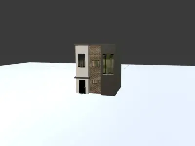 Realistic House 3D Model for high texture 3D model
