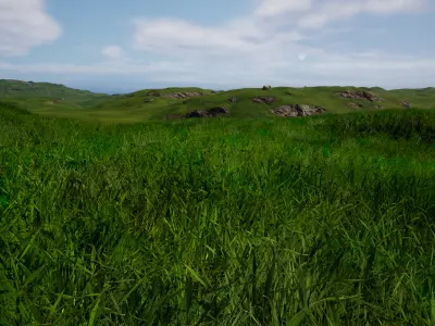 Procedural Grasslands Ecosystem