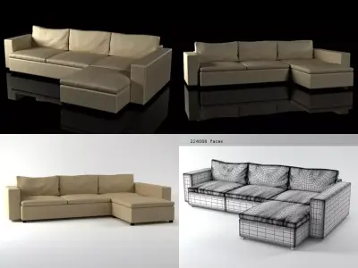 Seven Sofa 02 3D model