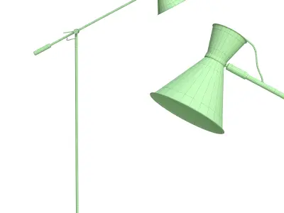 Raffi Floor Lamp 3D model