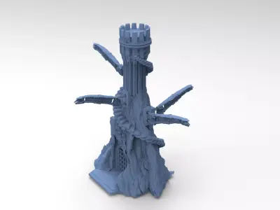 Viper Great Tower Cliff 2 3D model