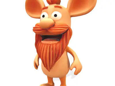 Whimsical Woodland Creatures - Premium 3D Character Collection 3D print model