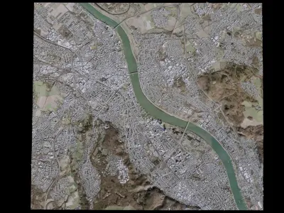 Bonn - Germany 3D model