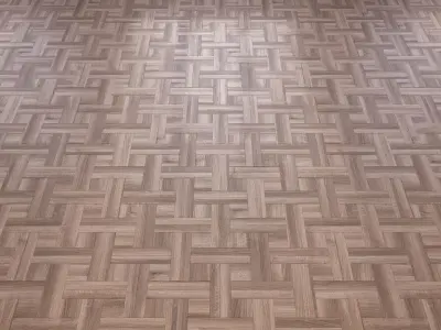 Parquet - Laminate - Wooden floor 2 in 1 Low-poly 3D model 146