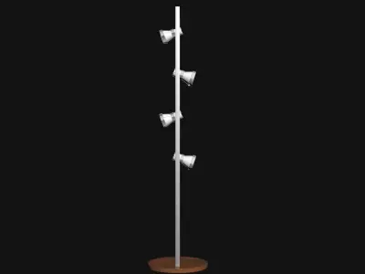 Floor Lamp Free 3D model 6