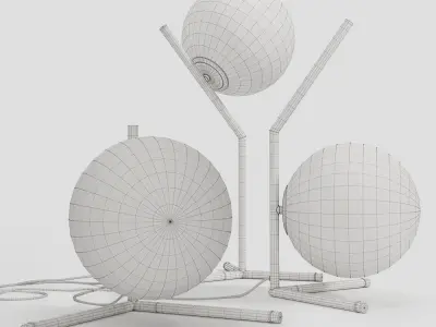 Lampatron Stem Tab - Flos IC Lights 3D model