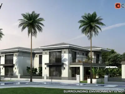 Classic Villa 2 3D model buy