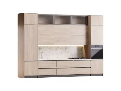 Modern kitchen 06 3D model