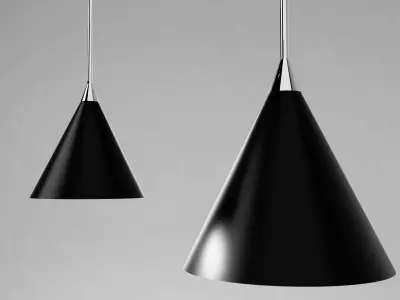triagle lamp  Free 3D model