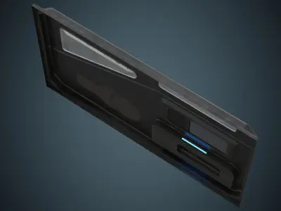 Sci Fi Prop 1B Low-poly 3D model