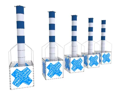 Music Festival Banner 3D model