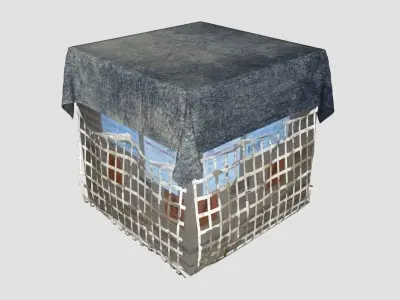 AIM BOX Low-poly 3D model