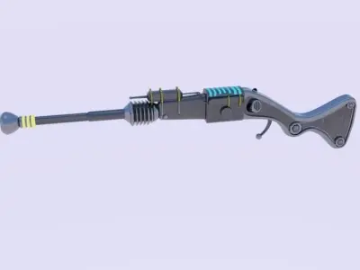 Alien Disintegrator  3D model