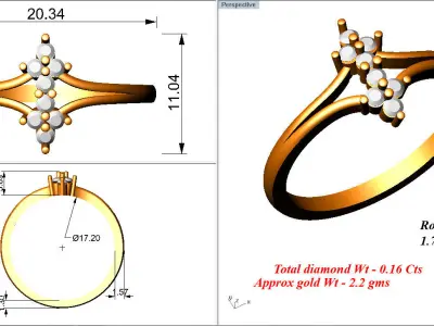 Ring - 2489 3D print model