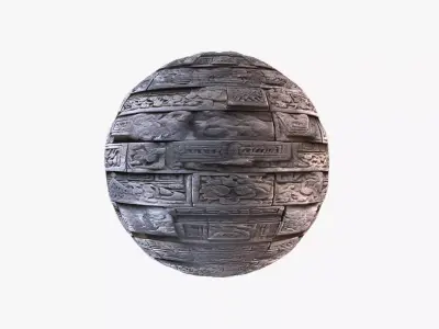 Ancient Temple Wall 01 Texture - Seamless Texture