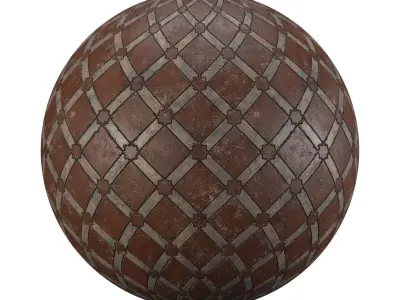 Damage floor tiles Texture