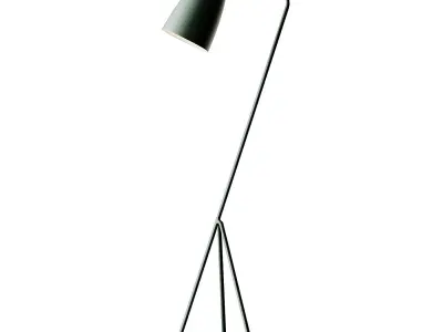 Grashoppa Floor Lamp by Greta Grossman for GUBI 3D model