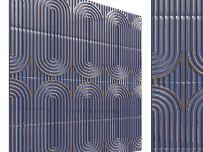 3d panel KARFAGEN 3D model