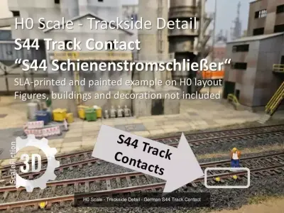 DB Trackside Safety Pack - Money-saving Bundle H0 SLA Resin