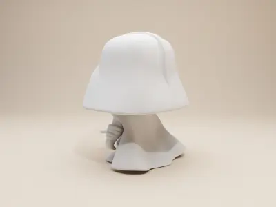 Chibi Darth Vader Figurine Funko Pop Style 3D print model
