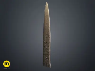 Kynes Crysknife Sheath 3D print model