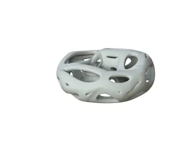 SciFi Cube Object No 17642 Low Poly Shape Texture