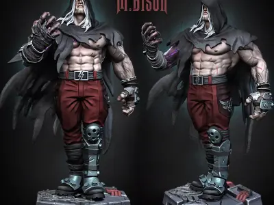 Mr Bison - Street Fighter 6 3D print model