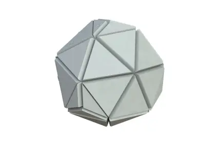 Sci Fi Object No 3528 Low Poly Low-poly 3D model