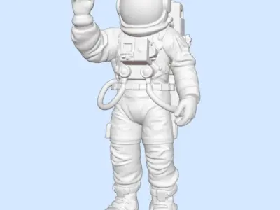Astronaut 3D print model