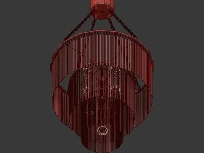 Mantra Chandelier 3D model