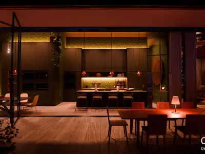 2026 Modern Modular House 8 for Blender Eevee and Cycles 3D model