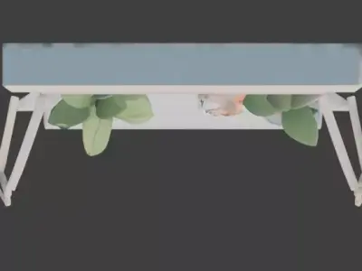 Lo-Fi Bedroom Window 3D Model V01 Low-poly 3D model