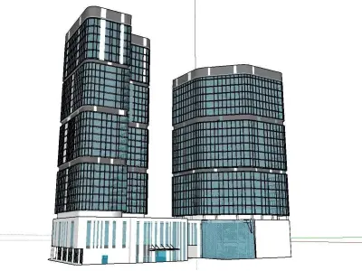 vacation spot-Resort-Fashion Leisure Hotel-0199 3D model