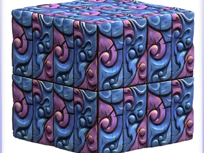 Stylized Wall Seamless Texture Texture 62
