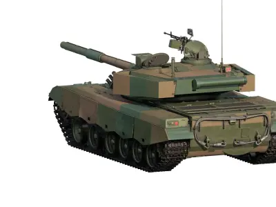 Type 96 tank 3D model