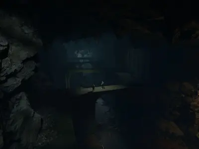 3D model kitbash of Mines of Moria Low-poly 3D model